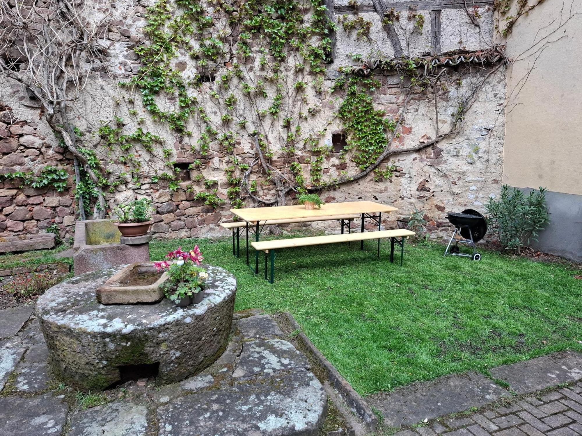 Gite Entre Vignes Et Vergers Maison Historique Gueberschwihr Exterior foto